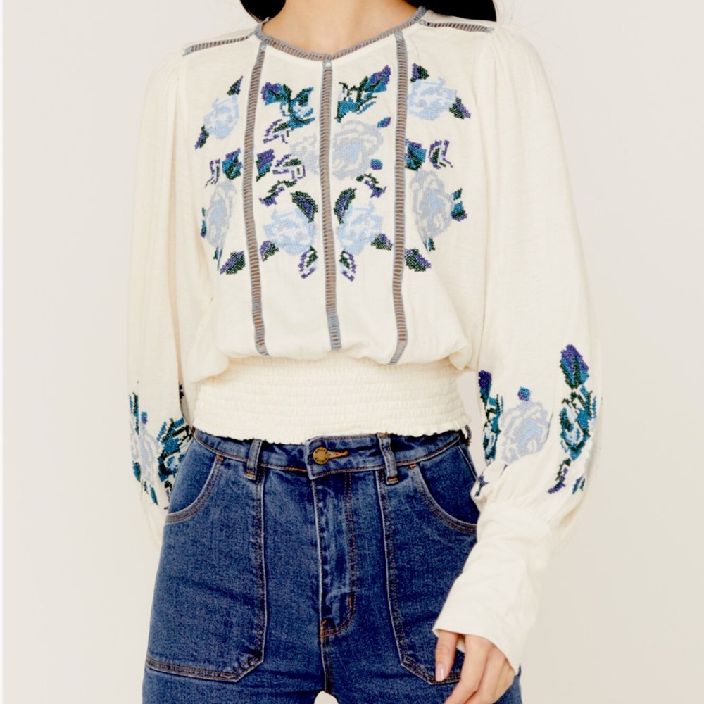 NWOT Free People Felicity Top Small
